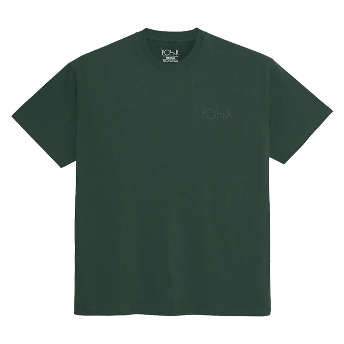 Polar Skate Co. Stroke Logo T-Shirt Dark Teal