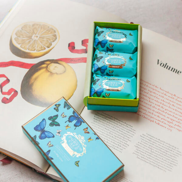 Portus Cale Butterflies Aromatic Soap Set