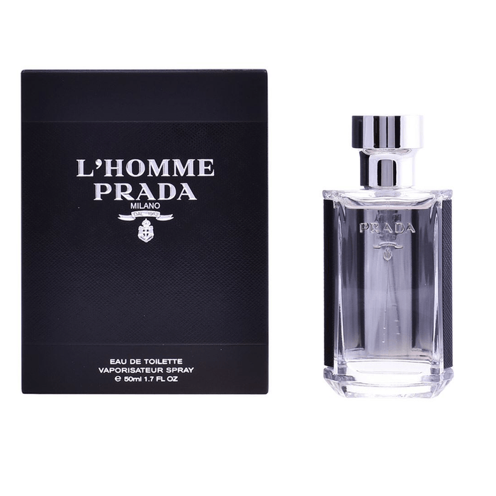 Prada Men's Aftershave Prada L'Homme Eau de Toilette Men's Aftershave Spray (50ml)