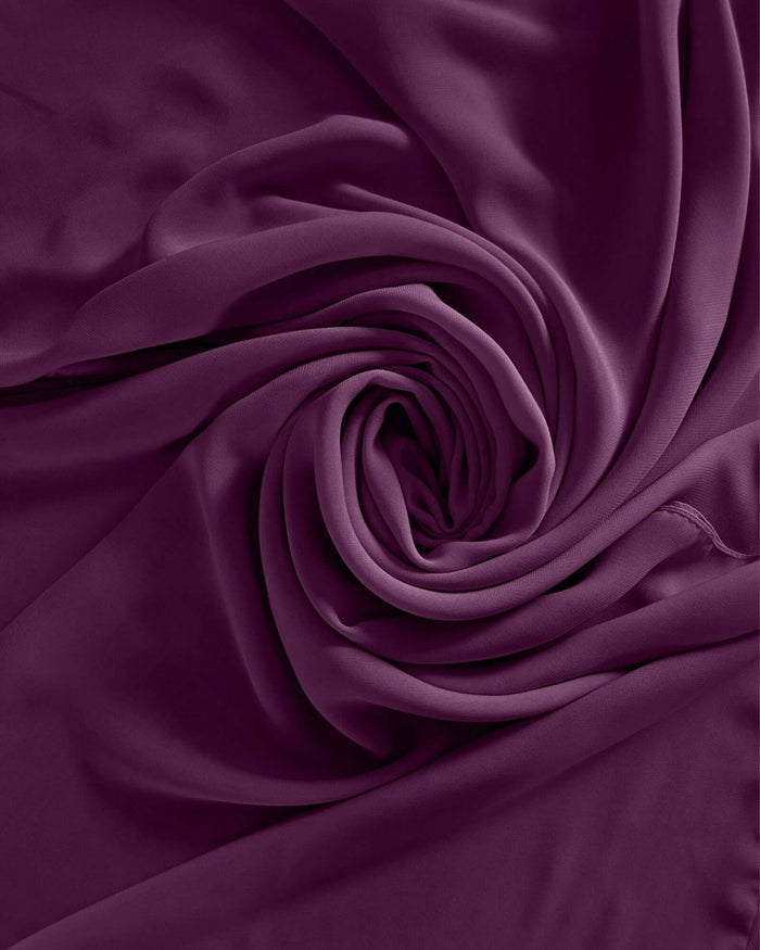 Premium Purple Chiffon Hijab Scarf