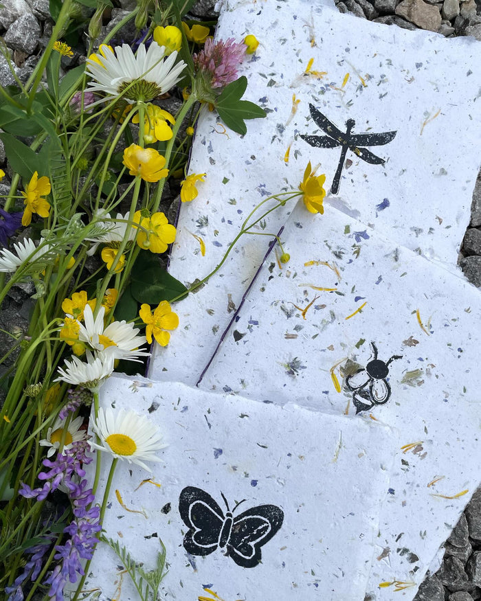 Purple Butterfly Paper