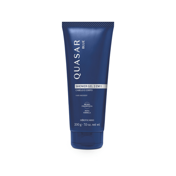 Quasar Blue Shower Gel - O Boticário US - Quasar - Grooming