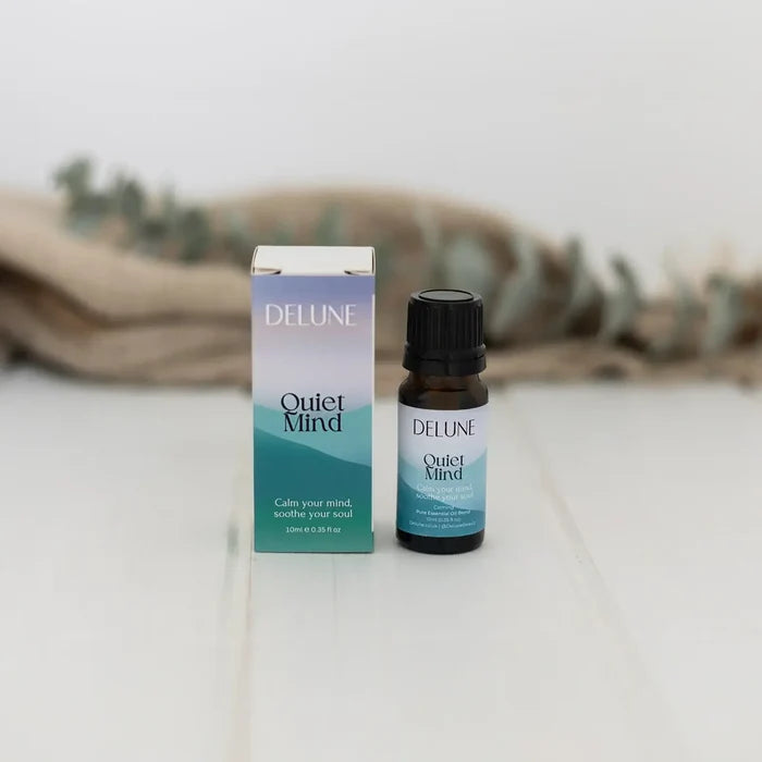 Quiet Mind - Calm - Wellbeing Essential Oil Blend - Delune