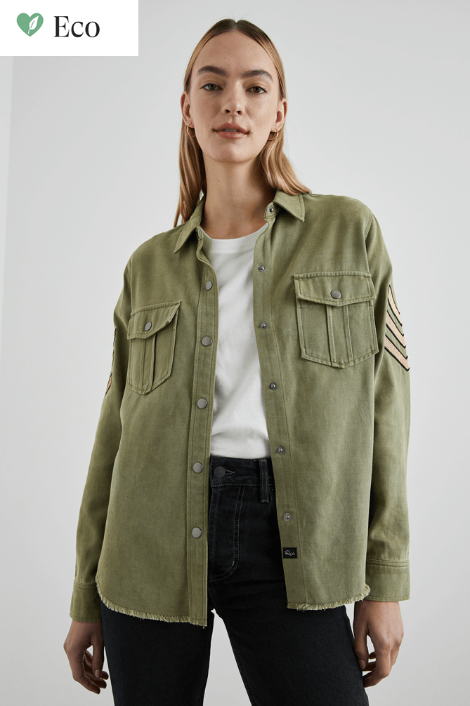 Rails Loren Army Shirt Jacket - Taryn x Philip Boutique