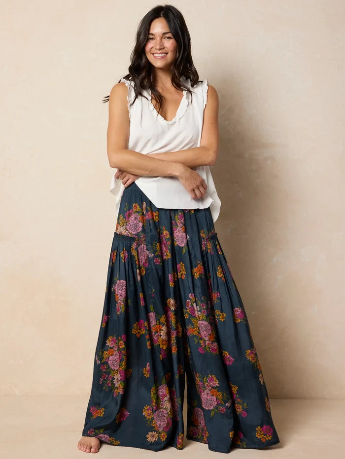 Ramona Sleeveless Top - White-view 2
