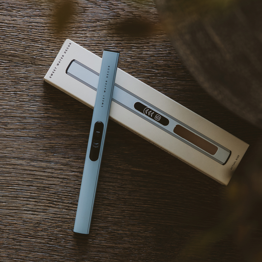 Rechargeable Electric Lighter-Light Blue