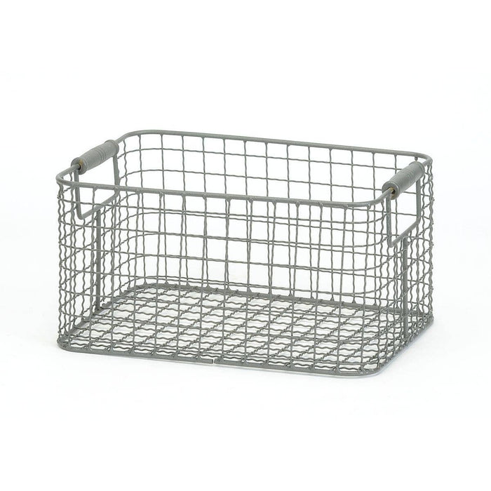 RECTANGULAR WIRE BASKET - Magnolia Lane co. Home + Garden + Gift