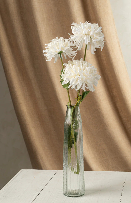 Ribbed Glass Vase Large 1-0402