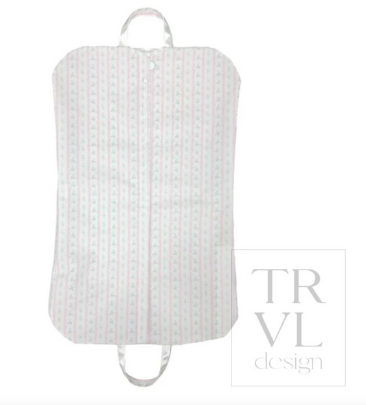 Ribbion Floral Garment Bag