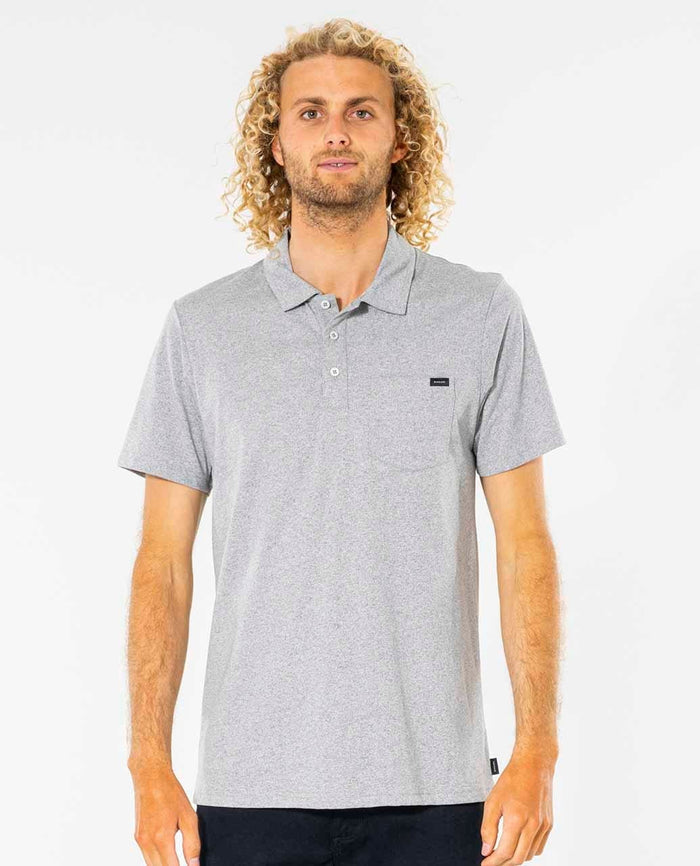 Ripcurl Too Easy Polo Grey Marle