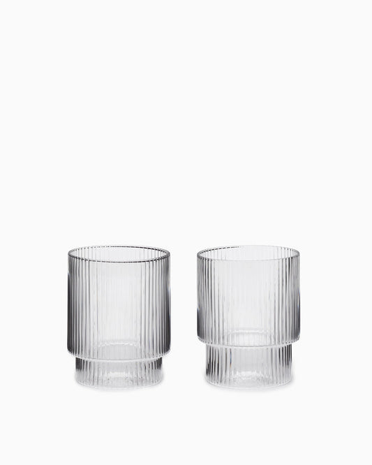 Ripple Glasses Set of 4 - Clear