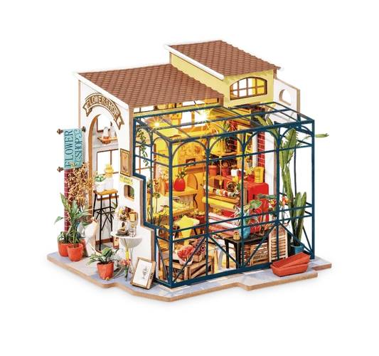 Rolife DIY Miniature House Emily's Flower Shop 449 Pce