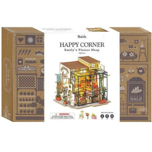 Rolife DIY Miniature House Emily's Flower Shop 449 Pce