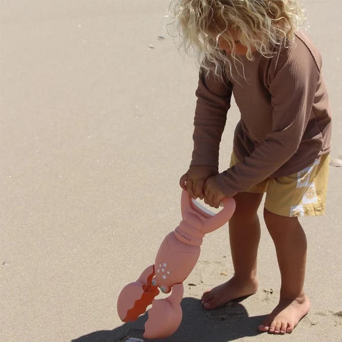 Coral Lobster Sand Claws Baby Beach Toy