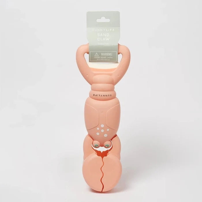 Coral Lobster Sand Claws Baby Beach Toy