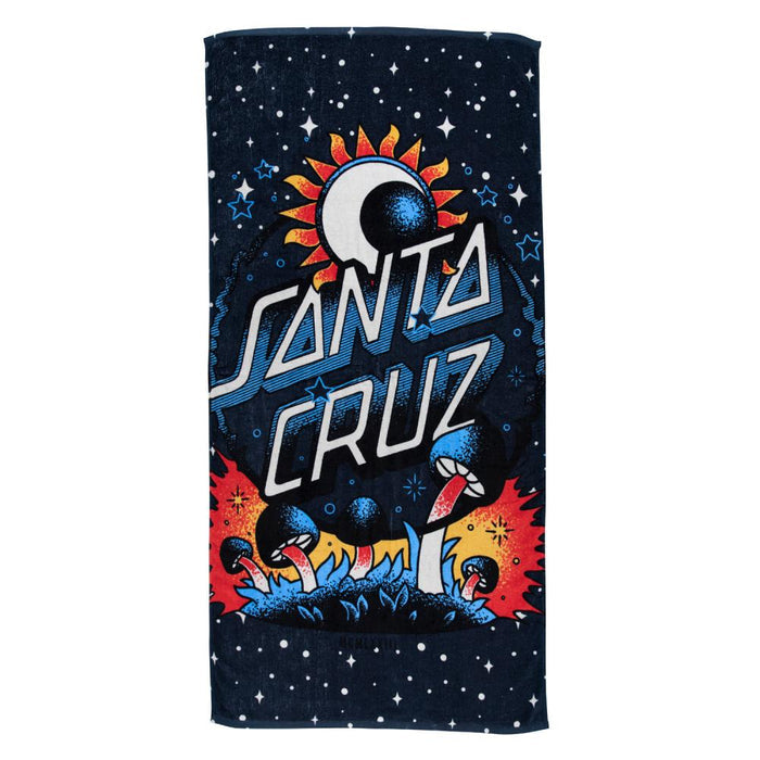 Santa Cruz Dark Arts Dot Towel Midnight Blue