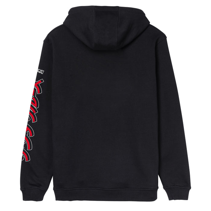 Santa Cruz X Pokemon Poke Ball Dot Hoodie Black