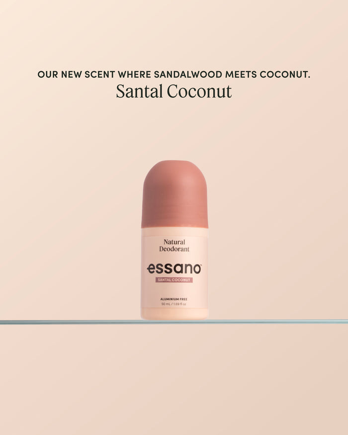 Santal Coconut Natural Deodorant Roll On