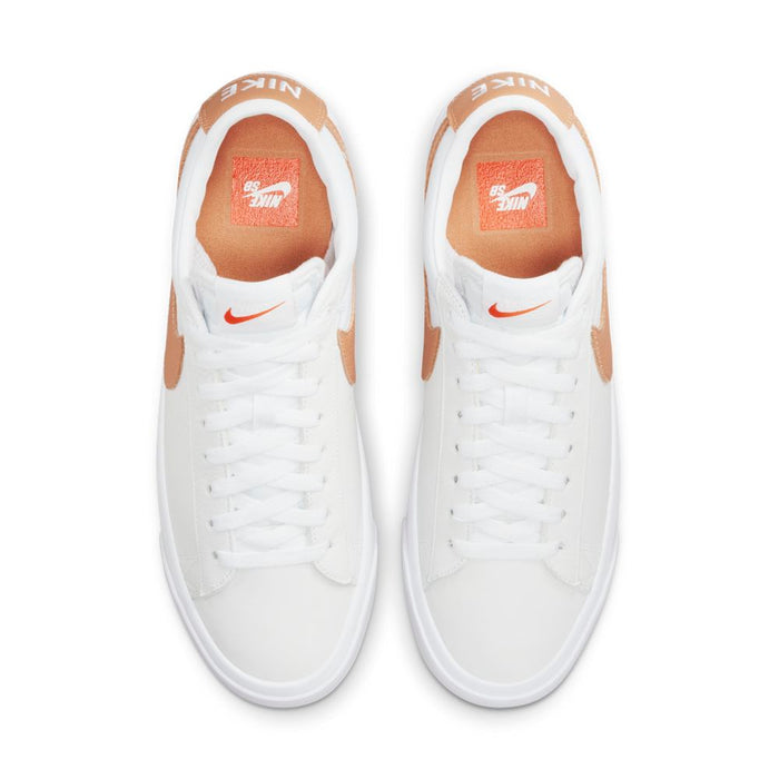 Nike SB Zoom Blazer Low ISO White/LT Cognac-White