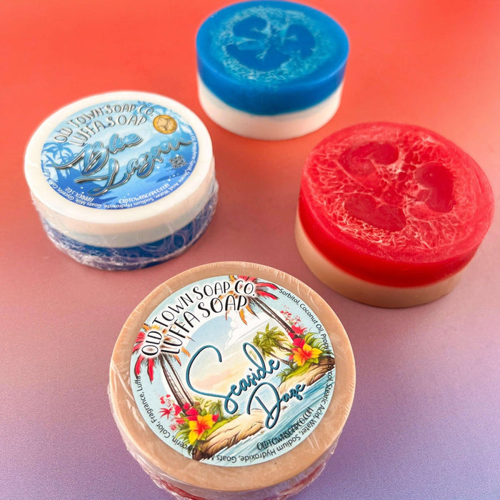 Seaside Daze -Luffa Soap - Old Town Soap Co.