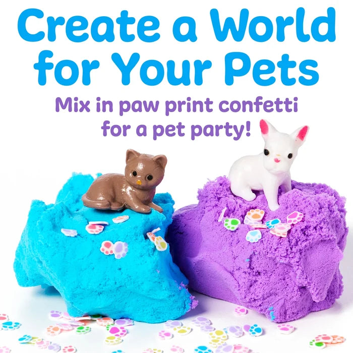 Sensory Minis Play Jar with Cloud Clay - Pets