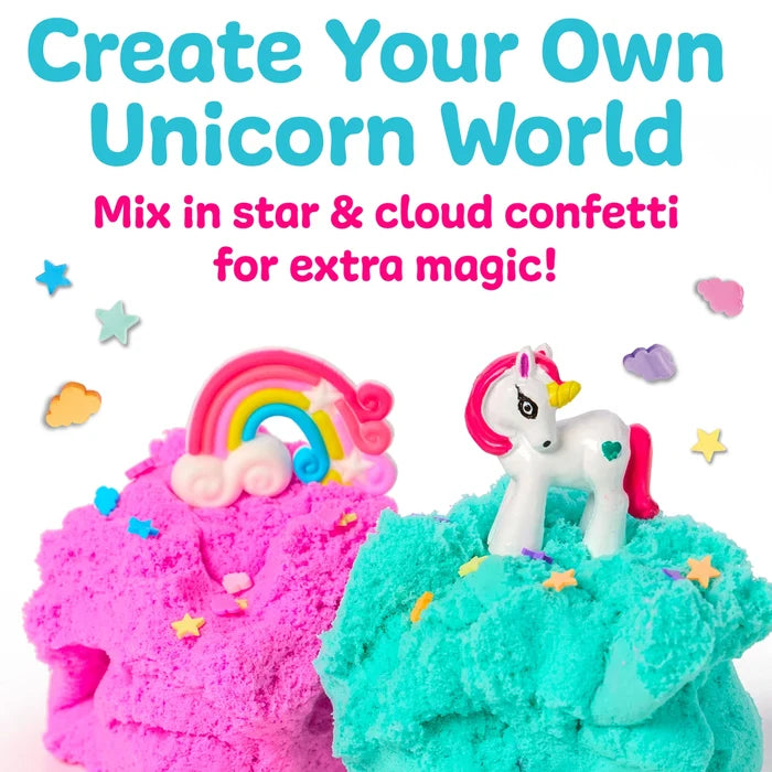 Sensory Minis Play Jar with Cloud Clay - Unicorn