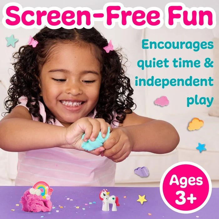 Sensory Minis Play Jar with Cloud Clay - Unicorn