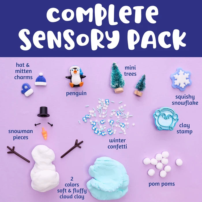 Sensory Pack with Cloud Clay - Winter