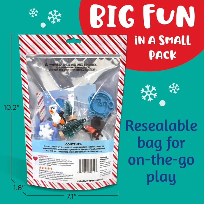 Sensory Pack with Cloud Clay - Winter