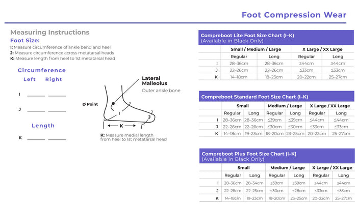 Sigvaris Compreboot Plus Foot