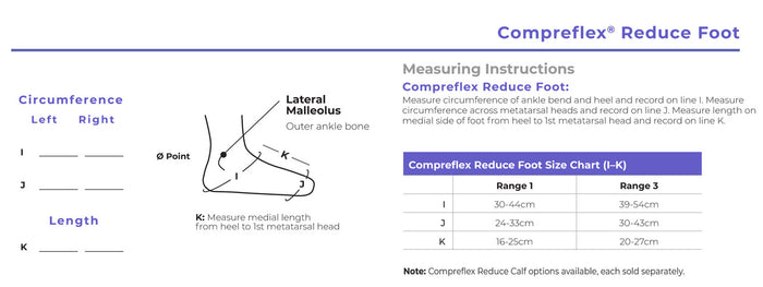 Sigvaris Compreflex Reduce Foot