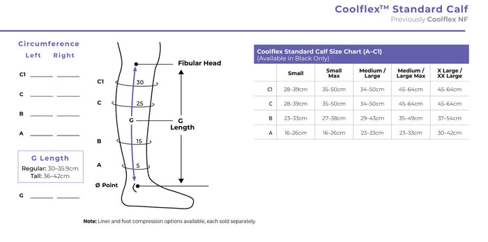 Sigvaris Coolflex Standard Calf