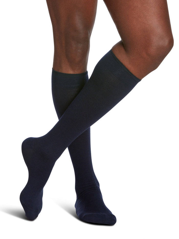 Sigvaris Men's All-Season Merino Wool Knee High Socks 15-20mmHg - Compression Level: Moderate 15-20 MmHg - Male - Knee