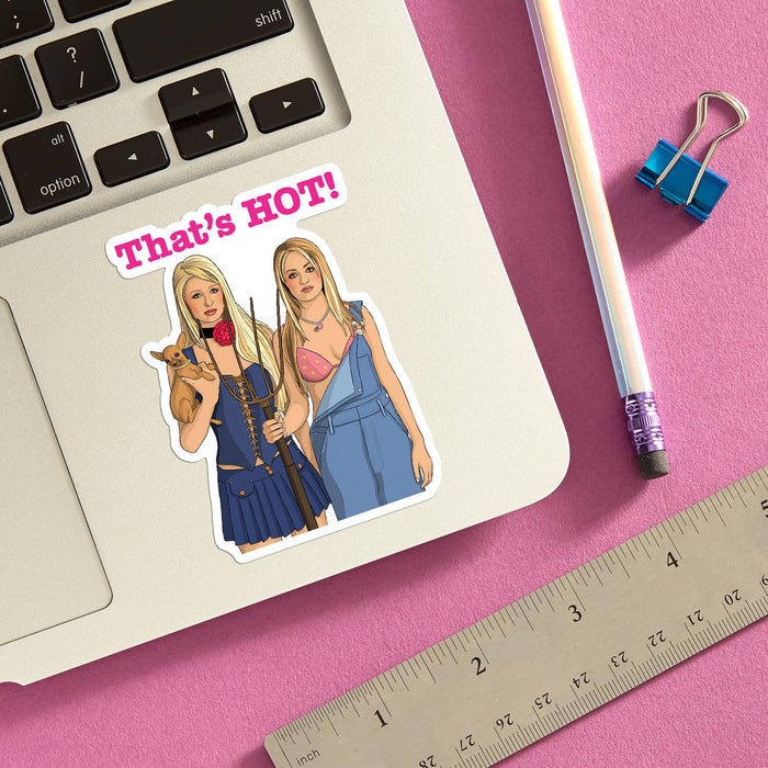 Simple Life That's Hot Die Cut Sticker
