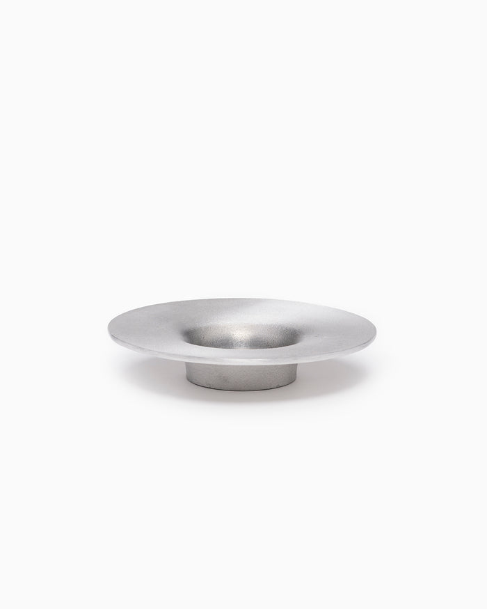 Soothe Block Candle Holder - Aluminium