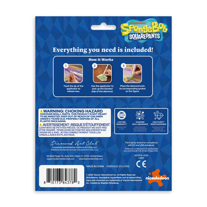 Sparkle Pals™ - Classic SpongeBob™ - Diamond Art Club DIY Kit