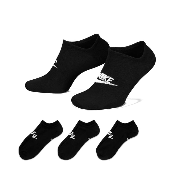 Nike Sportswear Everyday Essential No Show Socks 3P Black