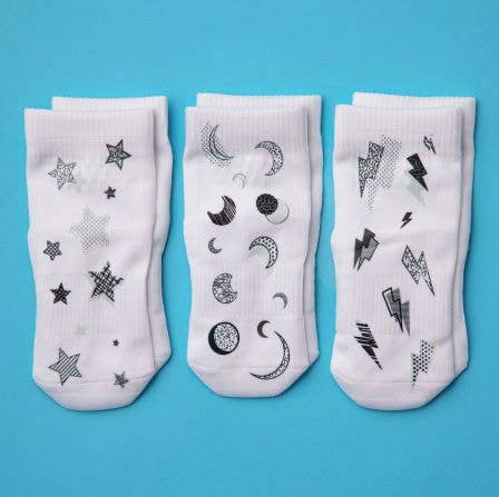 Squid Socks 3 Pack - Callisto Collection, 12-24 mo
