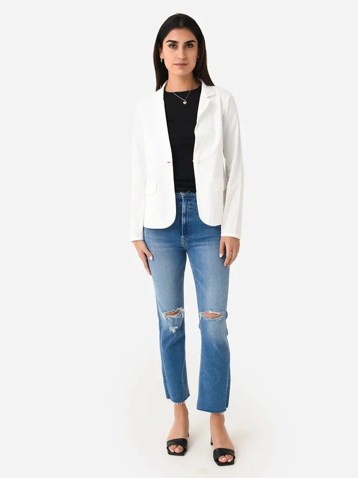 Stark x Linen Blazer - Taryn x Philip Boutique