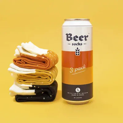SUCK UK Ltd Beer Socks 3-Pack