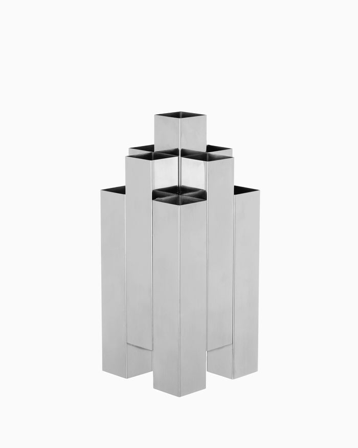 Tessera Vase - 3x3 - Mirror Polished