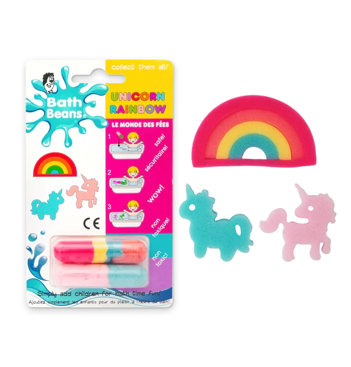 The Bean People Bath Beans - Unicorn Rainbow