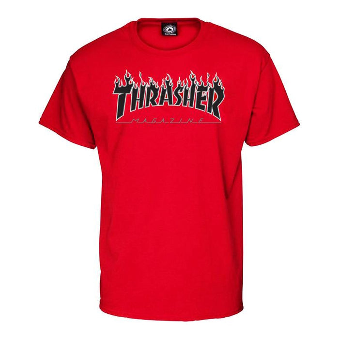 Thrasher Flame T-Shirt Red