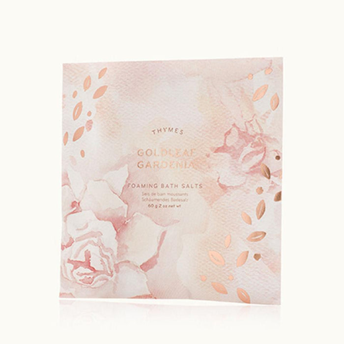 Thymes Goldleaf Gardenia Bath Salts Envelope