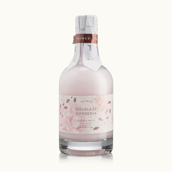 Thymes Goldleaf Gardenia Bubble Bath 11.5floz