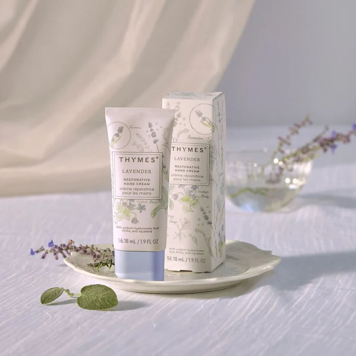 Thymes Lavender Restorative Hand Cream