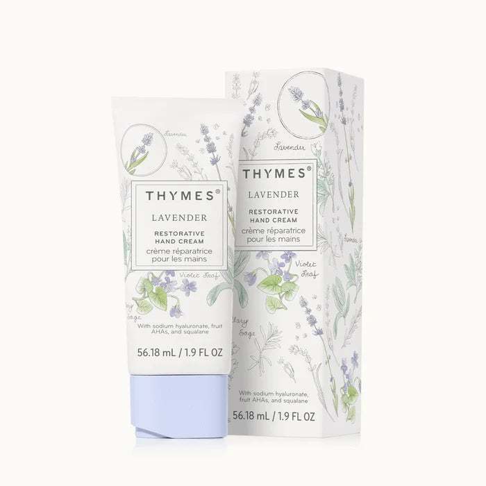 Thymes Lavender Restorative Hand Cream