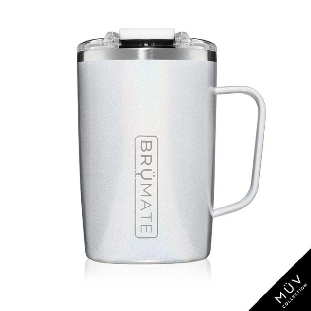 GLITTER WHITE / 16OZ