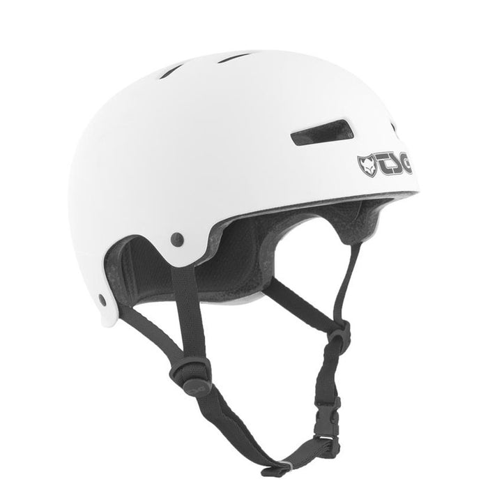 TSG Evolution Solid Color Helm L/XL Satin White