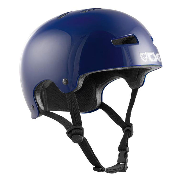 TSG Evolution Solid Helm Gloss Evo Blue Gr. S - M